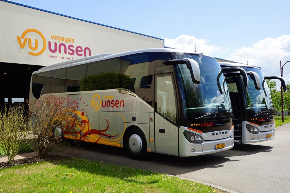 Neue Reisebusse bei Voyages Unsen